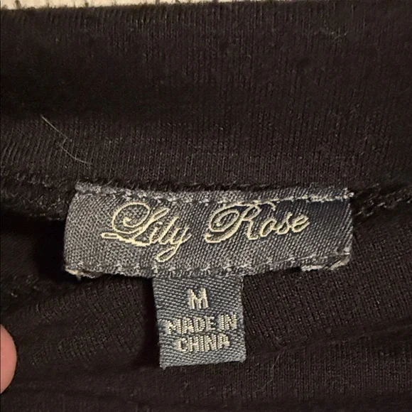 Lily Rose Black Maxi Skirt - Picture 2 of 5